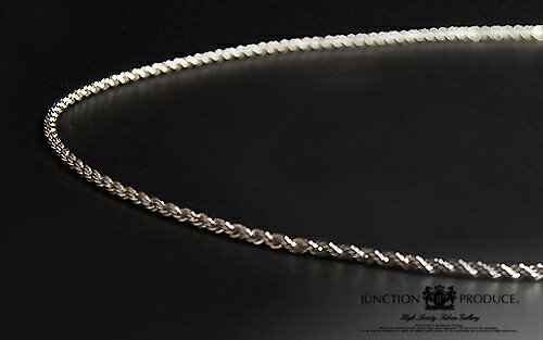 ジャンクションプロデュース JUNCTION PRODUCE ジャンクション JP 輝綱 きづな 【小】DRメッキ ロジウム ネックレス アクセサリー ギフト ...