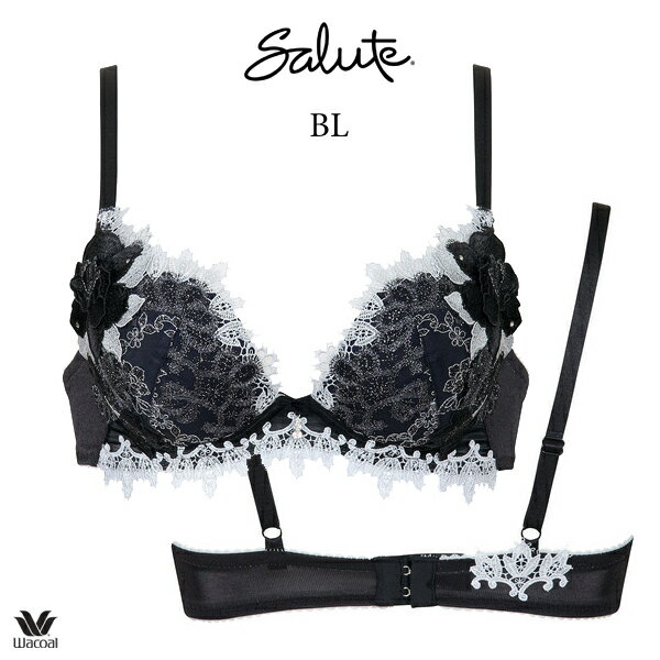 50%OFF ワコール サルート 84G ブラジャー BTJ484 3/4カップワイヤー (VIVA LINEブ...