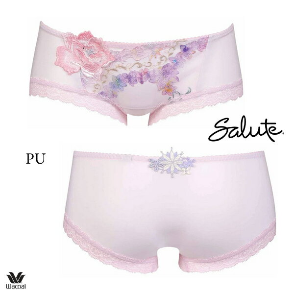 ワコール サルート 50G ショーツ PTJ550 M・L ボーイレングス(ヒップハング)