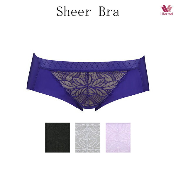 30%OFF ワコール [Sheer Bra] シアーブラ ショーツ PRA605ML スーパービキニ・ボーイレングス(ヒップハング)