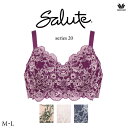 30 OFF ワコール サルート 20G ナイトアップブラ ドレッシィ (Night Up Bra Dressy) BTJ120 ML ノンワイヤーブラ