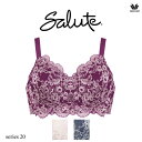 25 OFF ワコール サルート 20G ナイトアップブラ ドレッシィ (Night Up Bra Dressy) BTJ120 ML ノンワイヤーブラ