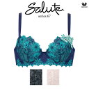 40 OFF ワコール サルート 67G ブラジャー BTJ767 3/4カップワイヤー (女優Bra) DEFカップ