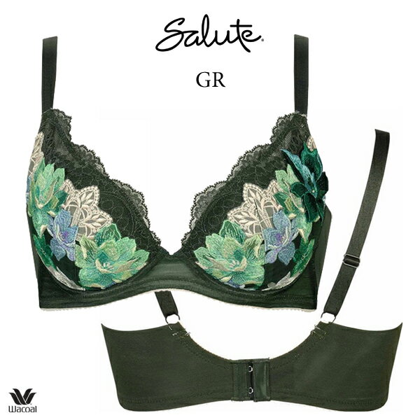 楽天市場】ワコール サルート（カラーグリーン）（レディース