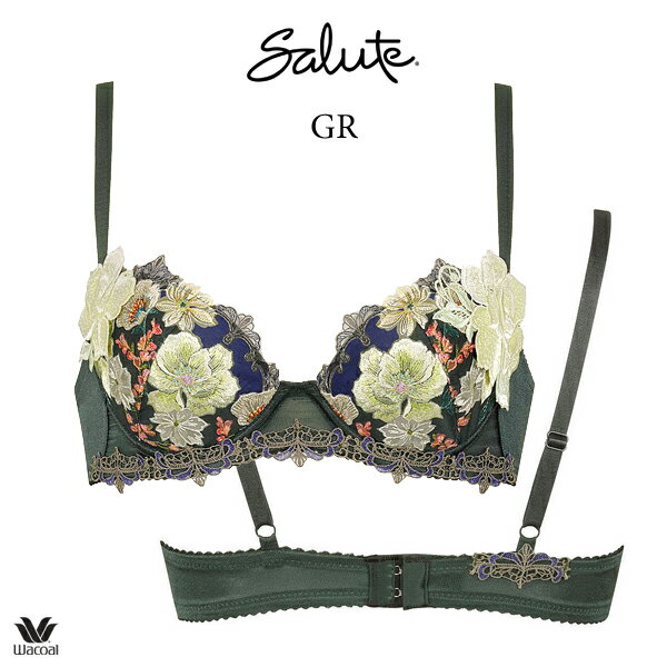 楽天市場】ワコール サルート（カラーグリーン）（レディース