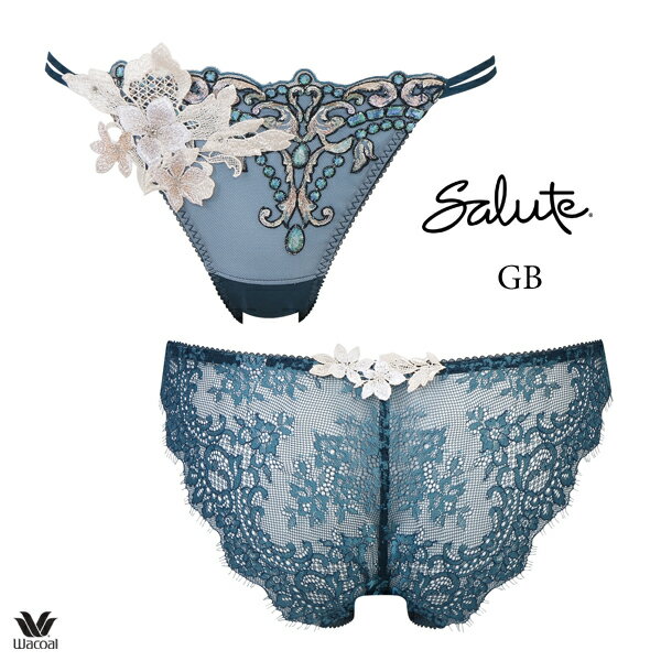 30%OFF ワコール サルート ショーツ 02G PTJ702 M・L ハイレッグ ノーマルタイプ