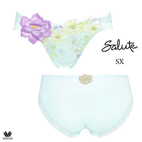 30%OFF ワコール サルート 03G ショーツ PTJ703 M・L ハイレッグ ノーマルタイプ