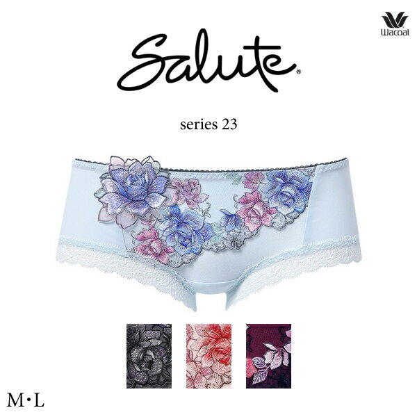 ワコール サルート 23G ショーツ PTJ523 M・L ボーイレングス ヒップハング