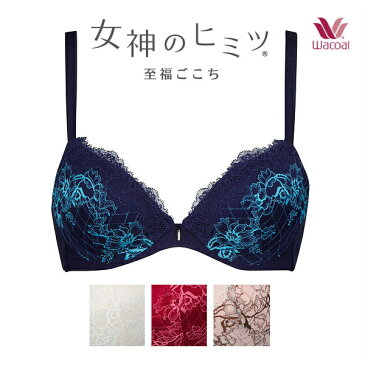 【送料無料】30%OFF ワコール ブラジャー 女神のヒミツ 至福ごこち BRB416 DEF 3/4カップワイヤー