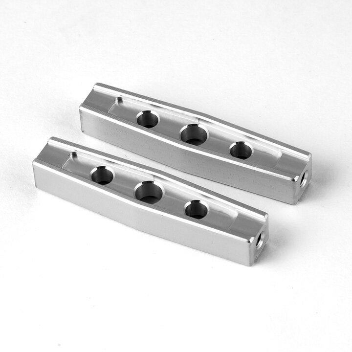 饸󥫡 饸ѡ ڥ ץ   ꥸʥ ե 顼 åХ ۥӡ Ϸ GS01 Machined M3 44mm Upper Link (2) (Silver) GM30025