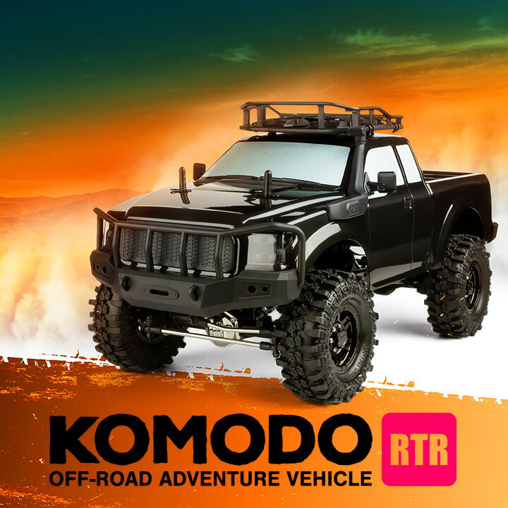 【クーポン配布中】【ランキング獲得】 ラジコン オフロード 1/10 スケールモデル 4リンク 4WD プロポセット 組立済み 塗装済み バギー ロック クローラー Gmade コモド 本体 ホビー 模型 ラジコン 車 送料無料 (北海道・沖縄送料+1000円)【GS01 KOMODO RTR GM54016】のサムネイル