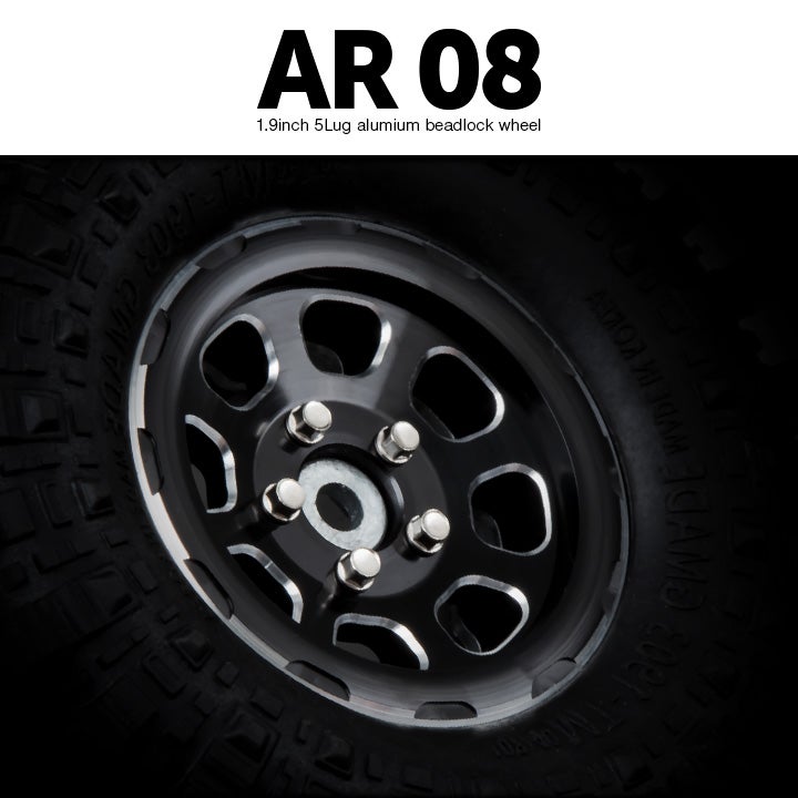 1.9ۥ 2ĥå 1.9 Ar08 5 Lug Aluminium Beadlock Wheels (2) GM70484 ...
