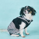 ルルドール【LULUDOLL】お子ちゃまギンガムパンツ パピーSサイズ 犬の服 春夏 犬服 犬のつなぎ 超小型犬
