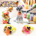 犬 猫 シュシュ ハロウィーン きゃんナナ カラフルポップハロウィンシュシュ SS-Lサイズ NHR-3203 アクセ 猫 犬 sHalloween ピンク オレンジ【クーポン配布中】