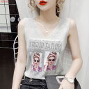 タンクトップ キャミソール カットソー トップス ニット Tシャツ サマーニット ノースリーブ Vネック キラキラ アイスシルク 上着 カジュアル 重ね着 着まわし お出かけ 可愛い エレガント 大きいサイズ 韓国風 ゆったり レディース 大人 個性 通気性 速乾 おしゃれ