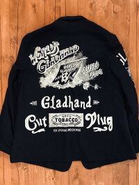 【BY GLAD HAND】バイ グラッド ハンド FOR SMOKING - LINEN JACKET (NAVY) リネン ジャケット