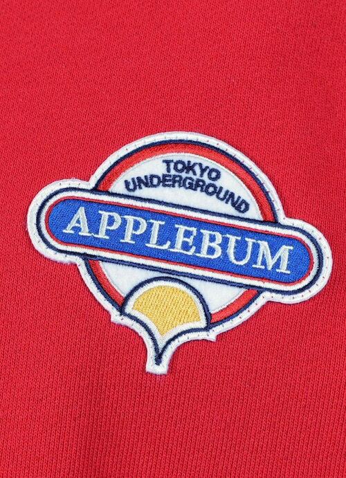 【APPLEBUM】アップルバム WAPPEN CREW SWEAT (Scarlet) クルーネックスエット 3