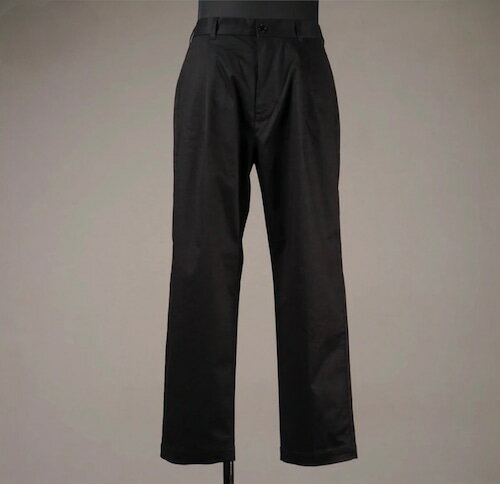 ウィアードWIND UP - TACK EASY PANTS (BLACK) タックイージートパンツ