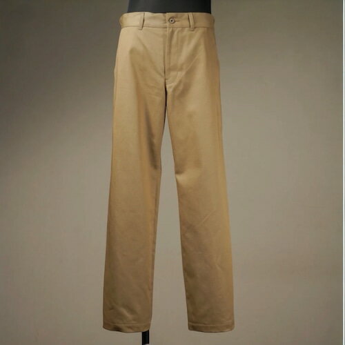 ウィアードWIND UP - PANTS (BEIGE)ノータック ワークパンツ
