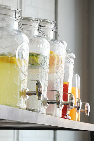 【サーバー ジュース ドリンク 保存容器 おしゃれ パーティー キッチン 雑貨 ギフト アンティーク調 アンティーク風】ビバレッジ サーバー アーリンL