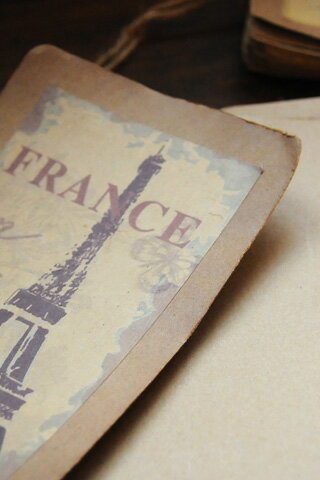 【ノート おしゃれ フランス パリ ステーショナリー インテリア 雑貨 ギフト アンティーク調 アンティーク風】デコールノート エッフェル