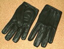 【OUTLAW WORKS アウトローワークス】 バイカー仕様 高性能 ゴートスキン 山羊革 レザー製 ショート ライダース グローブ ≪Hard Ride Glove≫(ブラック) 黒 手袋 レザーグローブ ハーレー ダビッドソン バイク用品 本革 牛革 ウェストライド パウワウ POWWOW スカルフライト(2)