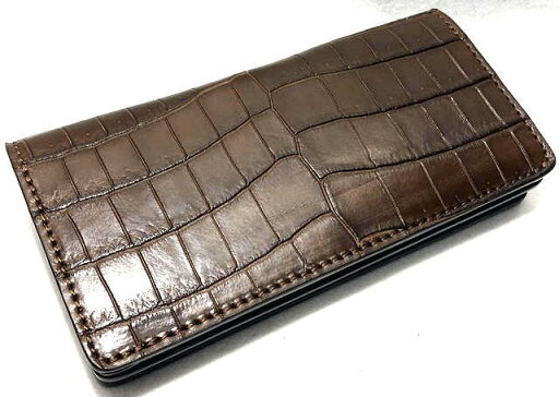 限定生産 【DOLCE VITA ドルチェヴィータ】 高級 ポロサス クロコダイル 入江ワニ 皮革製 ロング ウォレット (ブラウン) 茶 イタリアンレザー サドルレザー ブッテーロ ライダース 長財布 バイカーズ ワニ革 本革 メンズ スモールクロコダイル ファニー KC's ケーシーズ 限定生産 【DOLCE VITA ドルチェヴィータ】 高級 ポロサス クロコダイル 入江ワニ 皮革製 ロング ウォレット (ブラウン) 茶 イタリアンレザー サドルレザー ブッテーロ ライダース 長財布 バイカーズ ワニ革 本革 メンズ スモールクロコダイル ファニー KC's ケーシーズ