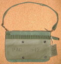 【NO MORE WAR ノーモアウォー】リメイクバッグ ビンテージ MILITARY ミリタリー ヘビーコットン 帆布 キャンバス生地 リメイク サコッシュ ショルダーバッグ クラッチバッグ 「Sサイズ」 (オリーブグリーン) 緑 かばん 鞄 アメリカ軍 米軍 ヨーロッパ軍 ミリタリーウェア(4)