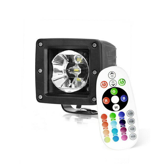 工作灯 - 【2個セット】LED作業灯 rgb15W 前照灯 led作業灯 24v ワークライト led led作業灯 投光器 led 屋外 防水 12v 24v 作業灯 led 12v LED集魚灯 LED投光器 led 作業灯 12v 24v 広角 漁船 led ライト バックランプ 船 デッキライト 路肩灯 補助灯 タイヤ灯 ワークランプ 船舶 車