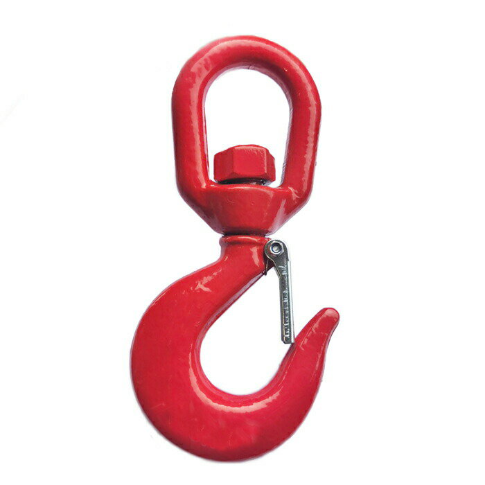 回転 スイベルフック 2000kg 2T 吊り具 ロッキングフック ロックフック 重量フック 吊りフック　ベアリ..