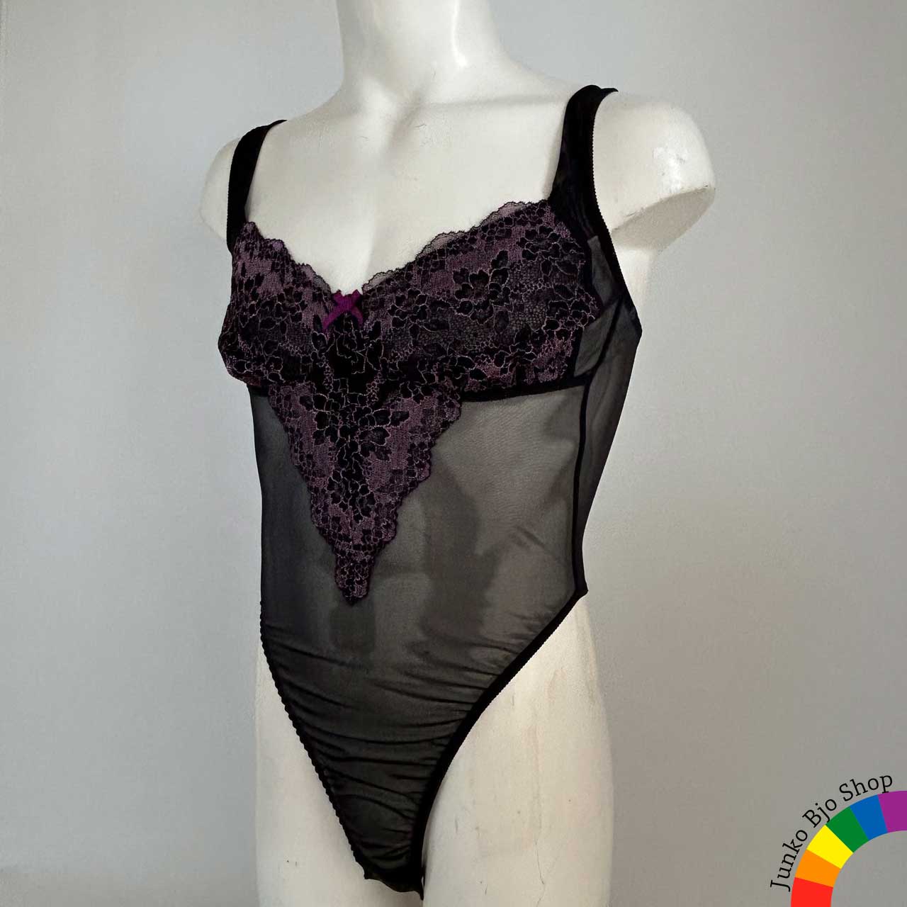 男性用下着 Tバックボディースーツ mbs-81 モアエレガントシリーズ ブラック