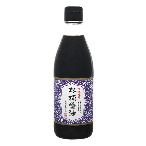 しょう油 醤油 マルシマ 丸島醤油 天然醸造杉桶醤油 <濃口> 360ml