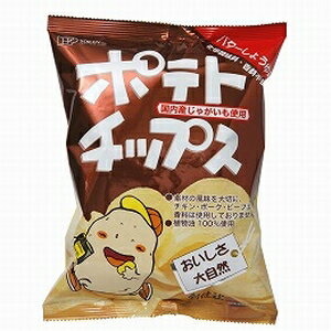 創健社 ポテトチップス バターしょうゆ味 60g