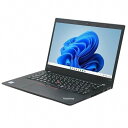 lenovo ThinkPad X390 Windows11 64bit WEBカメラ Core i3 8145U メモリー8GB 高速SSD256GB 無線LAN B5サイズ モバイル フルHD液晶 ノートパソコン【中古】【1週間保証】4018971(2)