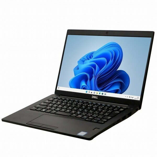 DELL LATITUDE 7390 訳あり品 Windows11 64bit WEBカメラ Core i5 8250U メモリー8GB 高速SSD256GB 無線LAN B5サイズ モバイル フルHD液晶 ノートパソコン【中古】【1週間保証】1707295