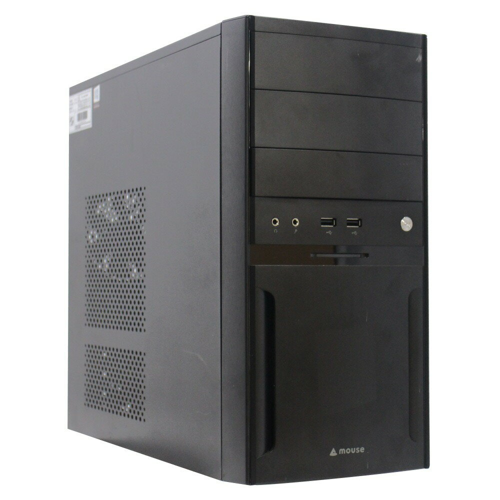 MouseComputer LM-AG400XN-M2S5 単体 Windows11 64bit Geforce GTX1660 メモリー16GB 高速SSD250GB（2.5inch）+高速SSD480GB M.2-SATA）+HDD3TB デスクトップパソコン【中古】【1週間保証】1242223