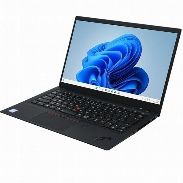 lenovo ThinkPad X1 Carbon 6th Gen Windows11 64bit WEBカメラ Core i7 8550U メモリー16GB 高速SSD256GB 無線LAN A4サイズ フルHD液晶 ノートパソコン【中古】【1週間保証】1752592