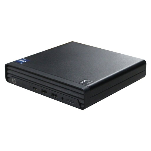 HP Pro Mini 400 G9 単体 超小型デスク Windows11 64bit Core i5 12500T メモリー16GB 高速SSD256GB(M.2-NVMe)+HDD500GB デスクトップパソコン【中古】【30日保証】1242384 HP Pro Mini 400 G9 単体 超小型デスク Windows11 64bit Core i5 12500T メモリー16GB 高速SSD256GB(M.2-NVMe)+HDD500GB デスクトップパソコン【中古】【30日保証】1242384