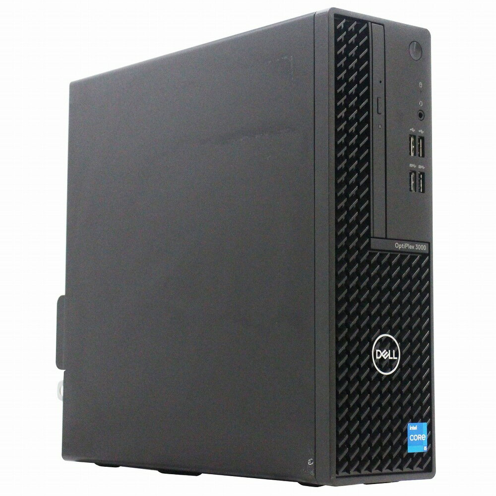 DELL OPTIPLEX 3000 SFF 単体 Windows11 64bit Core i5 12500 メモリー8GB 高速SSD512GB(M.2-NVMe)+HDD500GB DVDマルチ デスクトップパソコン【中古】【1週間保証】1242399