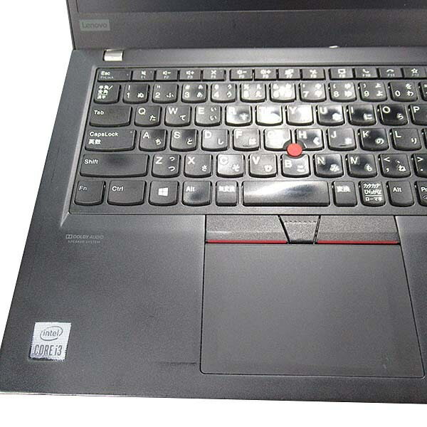 lenovo ThinkPad X13 Gen1 Windows11 64bit WEBカメラ HDMI Core i3 10110U メモリー8GB 高速SSD256GB 無線LAN B5サイズ モバイル フルHD液晶 ノートパソコン【中古】【30日保証】1752651