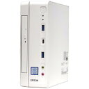 EPSON Endeavor ST190E 単体 Windows11 64bit HDMI Core i3 8100T メモリー8GB 高速SSD256GB+HDD500GB DVDマルチ デスクトップパソコン【中古】【1週間保証】20005608