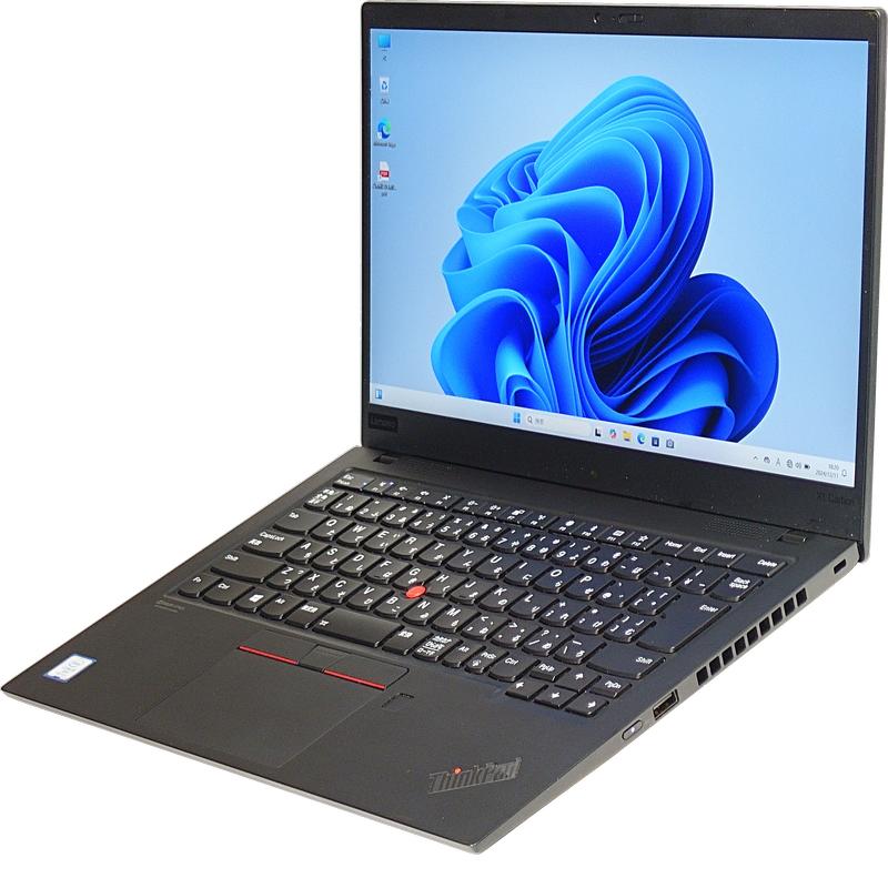 lenovo ThinkPad X1 Carbon 7thGen Windows11 64bit Core i7 8565U メモリー8GB 高速SSD256GB 無線LAN WEBカメラ HDMI A4サイズ フルHD液晶 ノートパソコン【中古】【1週間保証】20005646