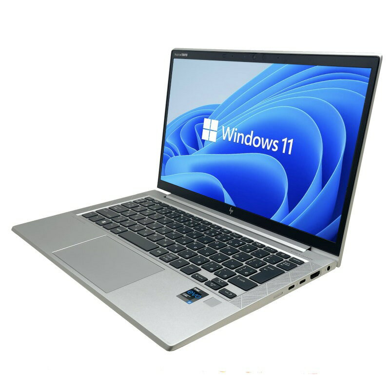 HP EliteBook 830 G8 Windows11 64bit WEBカメラ Core i5 1135G7 メモリー8GB 高速SSD256GB 無線LAN B5サイズ モバイル フルHD液晶 ノートパソコン【中古】【1週間保証】4019525