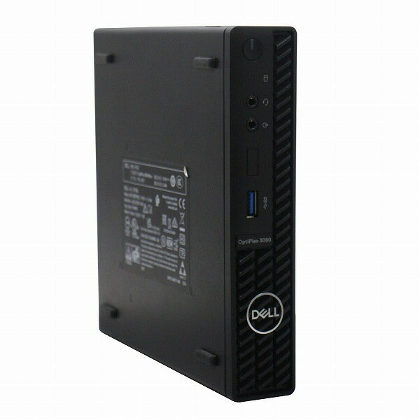 DELL OPTIPLEX 3090 Micro 超小型デスク 単体 Windows11 64bit Core i3 10105T メモリー8GB 高速SSD256GB デスクトップパソコン【中古】【1週間保証】1233836