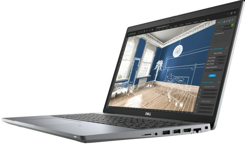 DELL Precision 3560 Windows11 64bit WEBカメラ テンキー NVIDIA T500 Core i7 1165G7 メモリー16GB 高速SSD256GB 無線LAN A4サイズ フルHD液晶 ノートパソコン【中古】【1週間保証】4019746