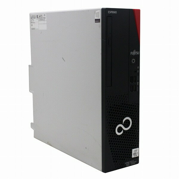 富士通 D7010/F 単体 Windows11 64bit Core i5 10500 メモリー8GB 高速SSD512GB DVDマルチ デスクトップパソコン【中古】【1週間保証】1233915