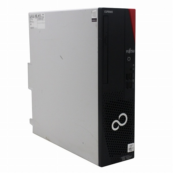 富士通 D7010/F 単体 Windows11 64bit Core i5 10500 メモリー8GB 高速SSD512GB DVDマルチ デスクトップパソコン【中古】【1週間保証】1233946