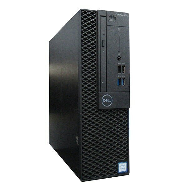 DELL OPTIPLEX 3070 SFF 単体 Windows11 64bit Core i5 9500 メモリー8GB 高速SSD512GB DVDマルチ デスクトップパソコン【中古】【1週間保証】1233983