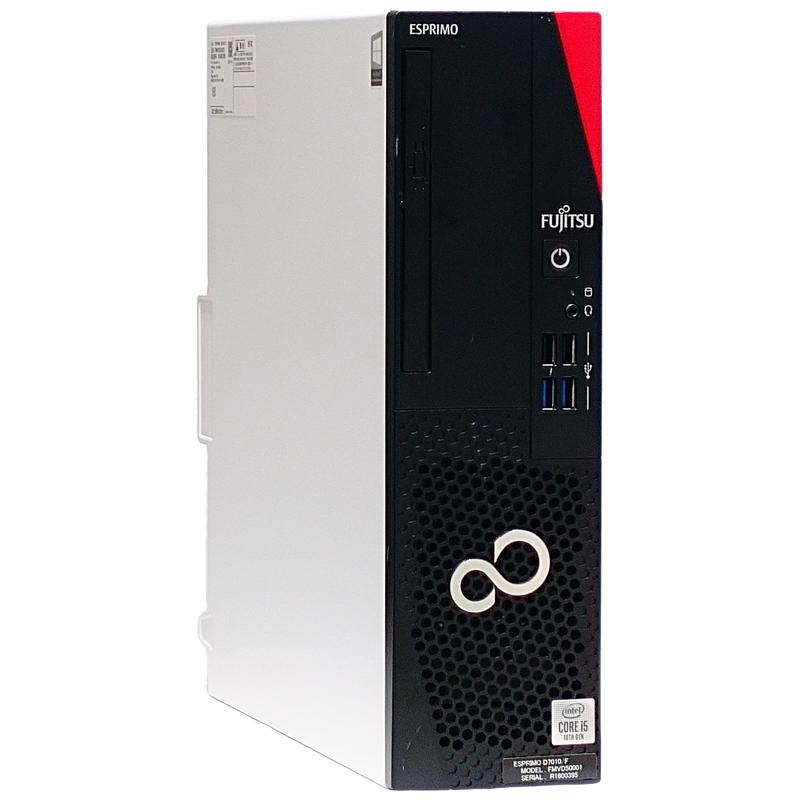 富士通 ESPRIMO D7010/F 単体 Windows11 64bit Core i5 10500 メモリー8GB 高速SSD512GB DVDマルチ デスクトップパソコン【中古】【1週間保証】20006080