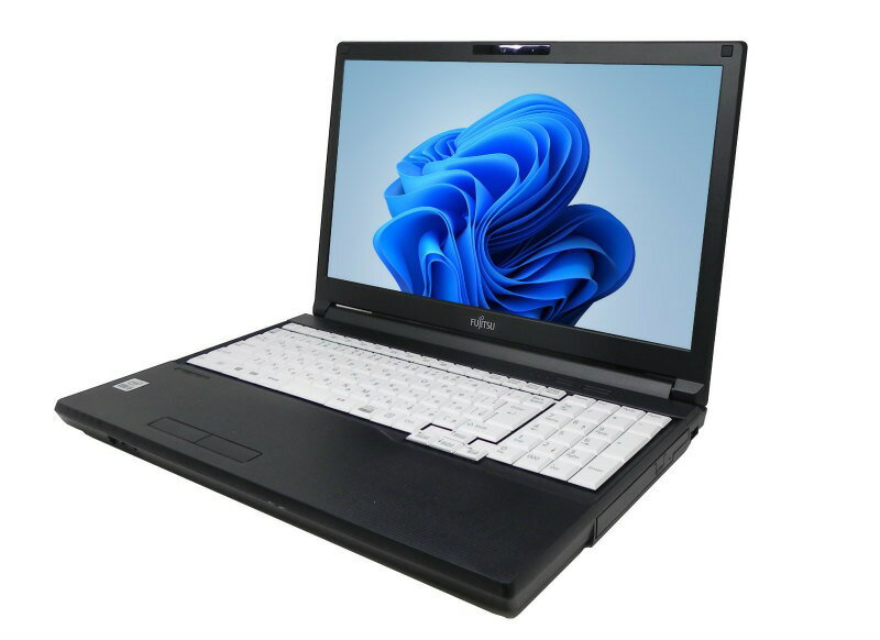 富士通 LIFEBOOK A5510/EX Windows11 64bit WEBカメラ テンキー Core i5 10210U メモリー16GB 高速SSD256GB 無線LAN DVDマルチ A4サイズ ノートパソコン【中古】【30日保証】4019861